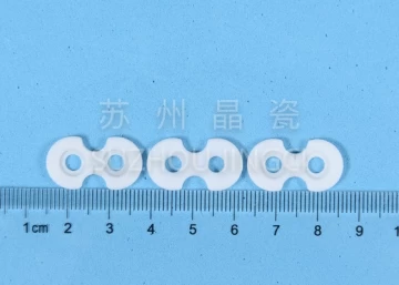 Wear - Resistance Alumina Ceramic Parts , ZrO2 Zirconia Brushing Plate