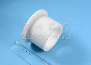 6g/Cm3 Machinery Component 99% Alumina Ceramic Sleeves