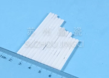 Yttria - Stabilized Zirconia Ceramic Shafts Ceramic Rods Abrasion Resistance